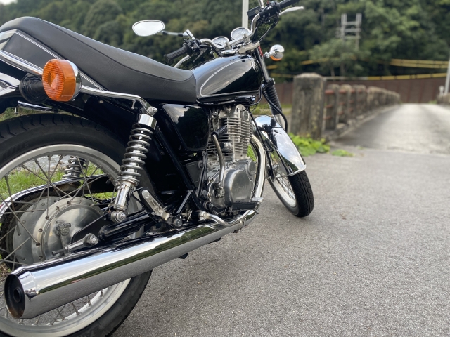 軽二輪バイクのナンバープレート